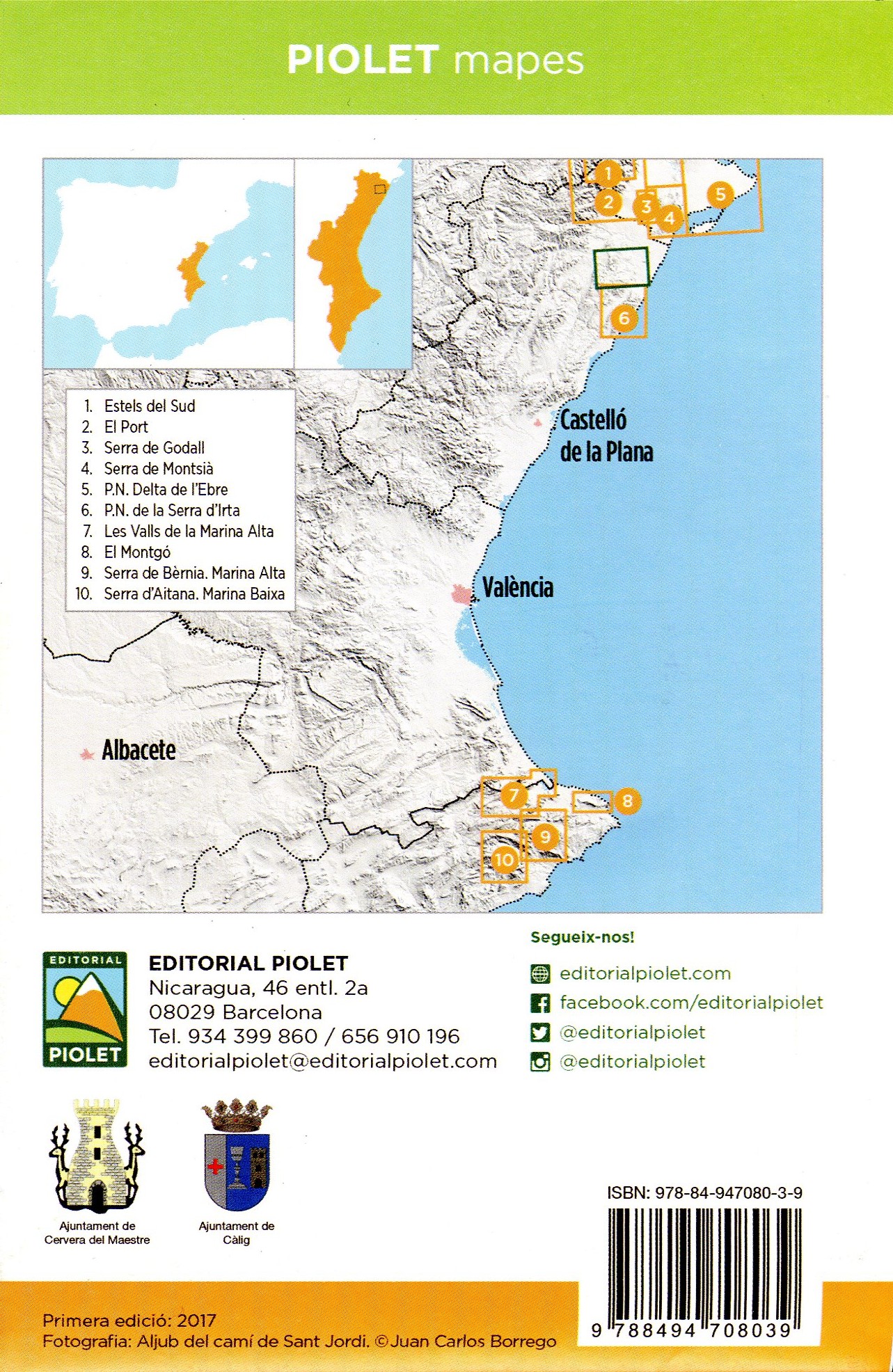Cervera del Maestrat : Càlig : Baix Maestrat : Treking : Rutes - Miniatura 2